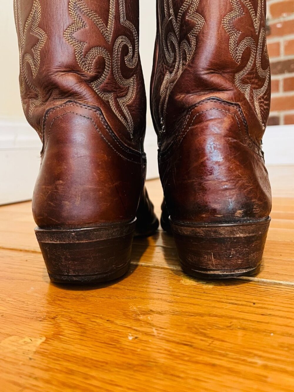 Vintage Women's JUSTIN Cowboy Boots Size 9.5 B - Picture 6 of 16